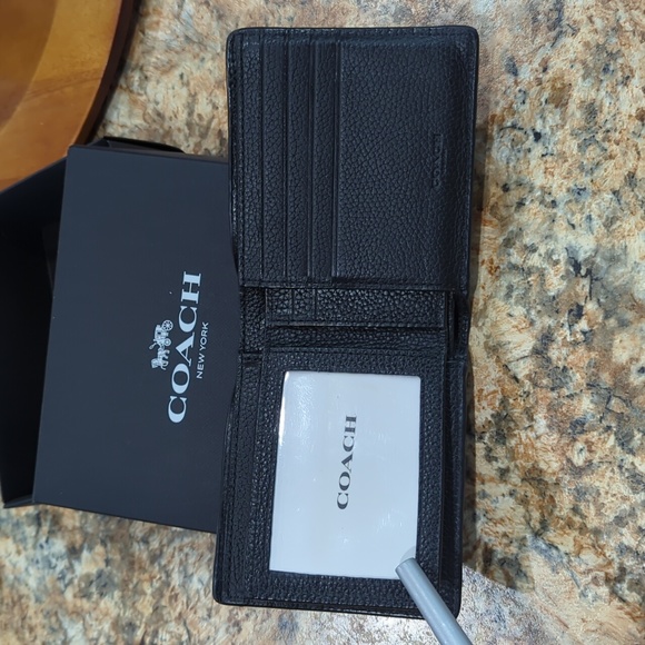 Men’s Coach 3 In 1 Wallet In Signature Leather - Picture 6 of 12